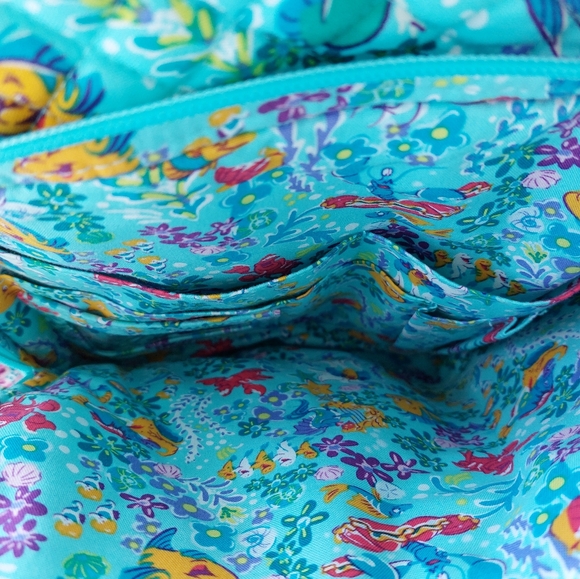 Vera Bradley Disney Little Mermaid Campus Backpack NWOT - Picture 6 of 7